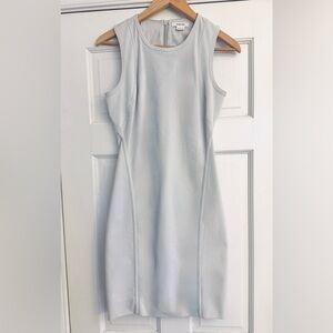 Helmut Lang Light Gray Mini Dress